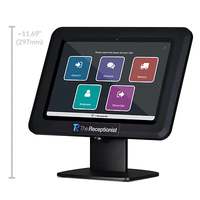 Black Desk Stand with iPad secondary image