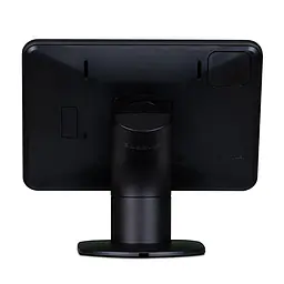 Black Desk Stand with iPad - Master